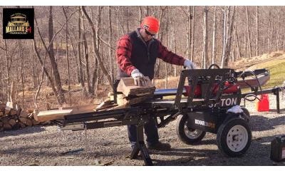 CJ and the Fam Get Busy With a New RuggedMade Log Splitter