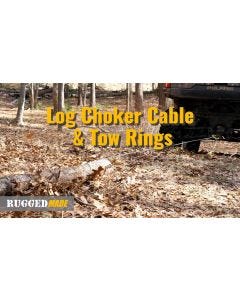 Log Choker Cable & Tow Rings Demonstration
