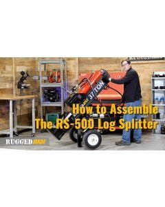 How to Assemble the RS-500 Log Splitter with Jared from RuggedMade