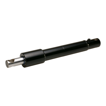 Snowplow Cylinder: 1.5" Bore, 12" Stroke, 1.25" Rod