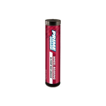 Prime Guard Hi-Temp Red Bearing Grease: 14 oz Tube