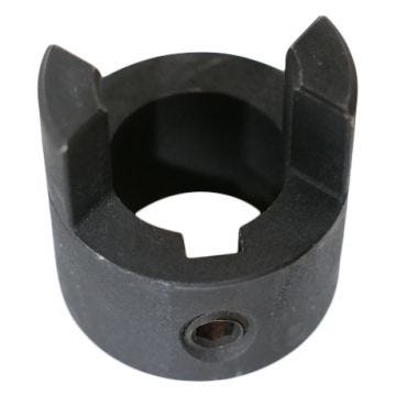 Lovejoy Style Jaw Coupling Hub: L050 Size, 1/2" Bore