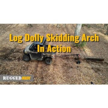 Log Dolly Skidding Arch Demonstration